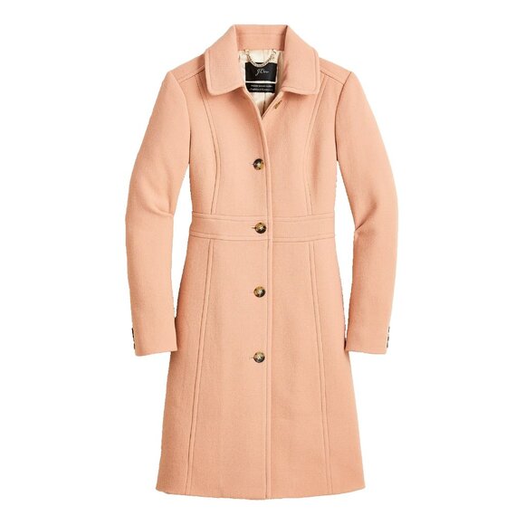 J. Crew Jackets & Blazers - NWT J.Crew Classic Lady Day Coat in Taupe Italian Doublecloth Wool Thinsulate 2